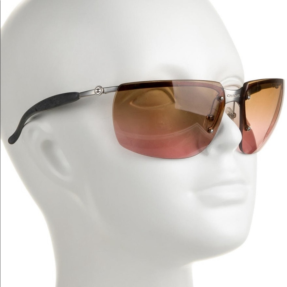 Chanel rimless CC glasses